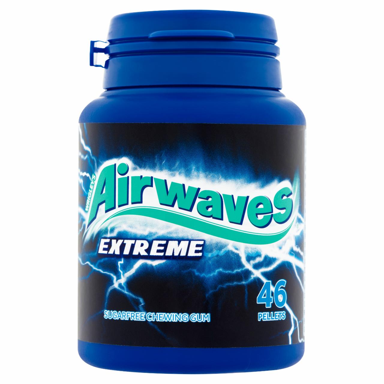 Képek - Airwaves Extreme erős mentol- és eukaliptuszízű cukormentes rágógumi édesítőszerrel 64 g