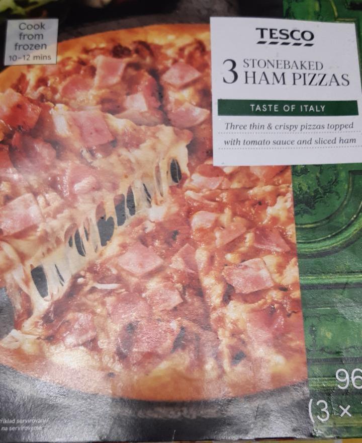 Képek - Tesco ham sonkás gyorsfagyasztott pizzalapok 