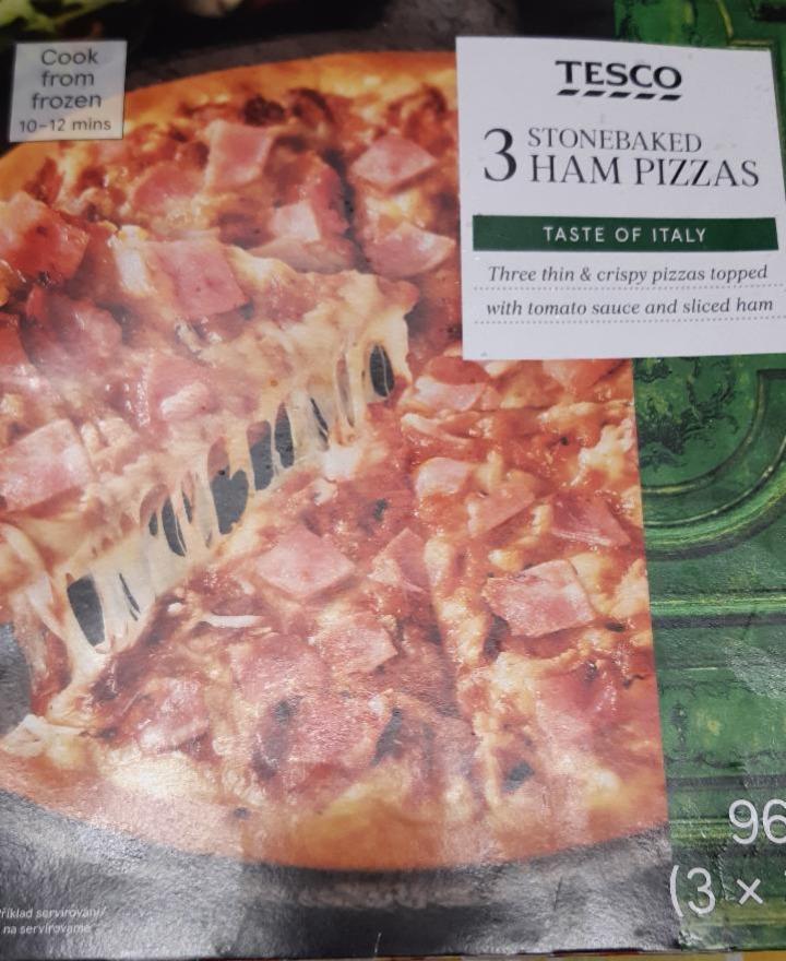 Képek - Tesco ham sonkás gyorsfagyasztott pizzalapok