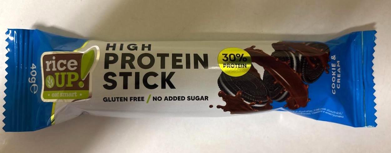 Képek - High protein stick 30% Cookie & cream RiceUp!