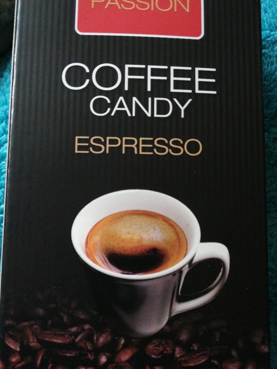 Képek - Kávé ízű töltött cukorka Espresso Passion
