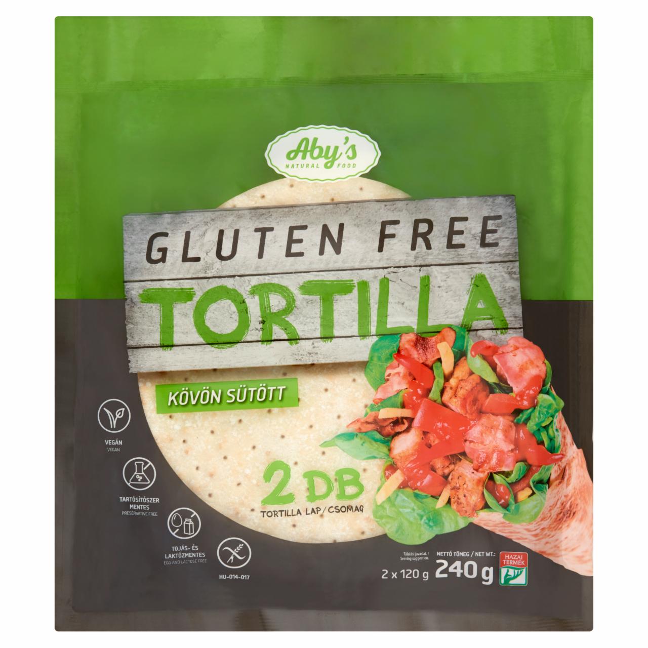 Képek - Aby's Gluten Free tortilla 240 g