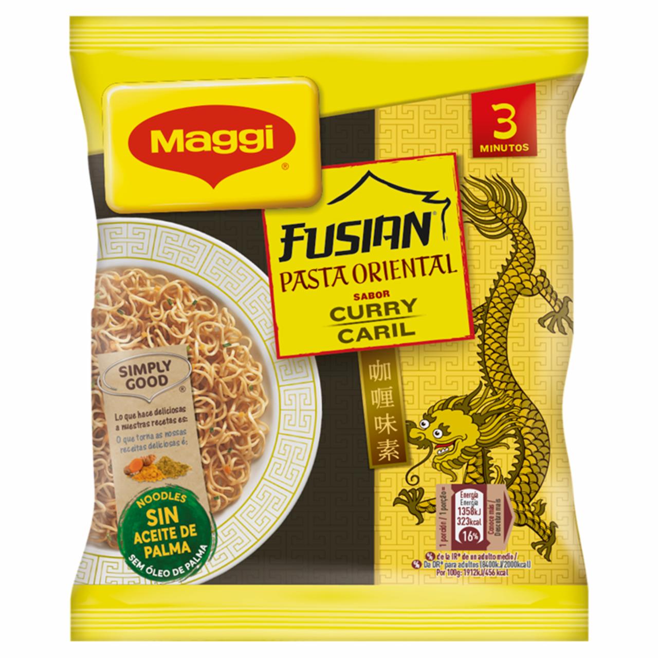 Képek - Maggi Pasta Oriental Currys tészta 71 g