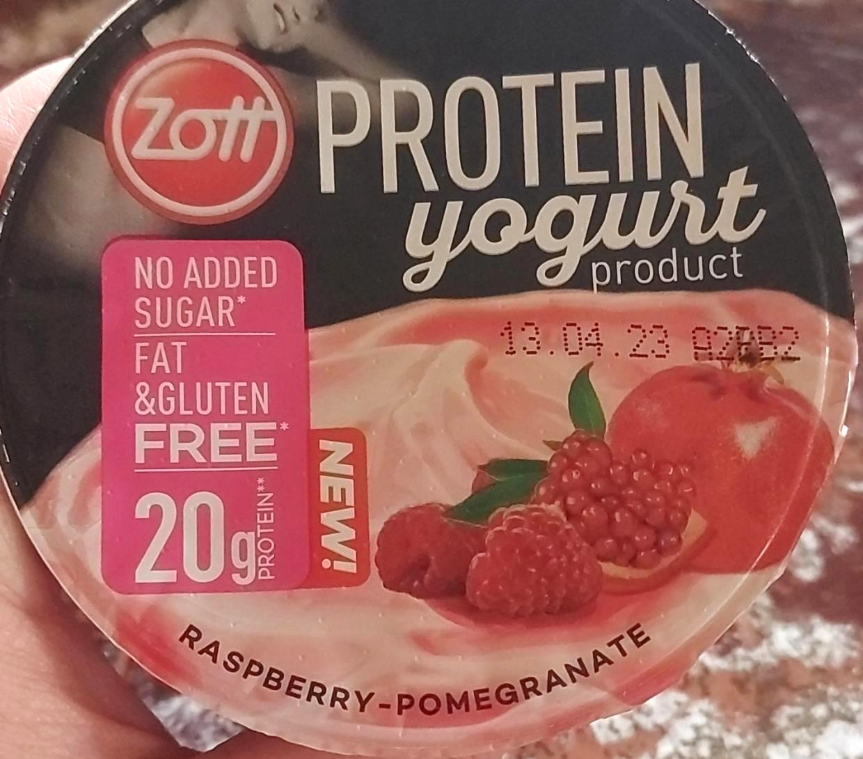 Képek - Protein yogurt Málnás-gránátalmás Zott
