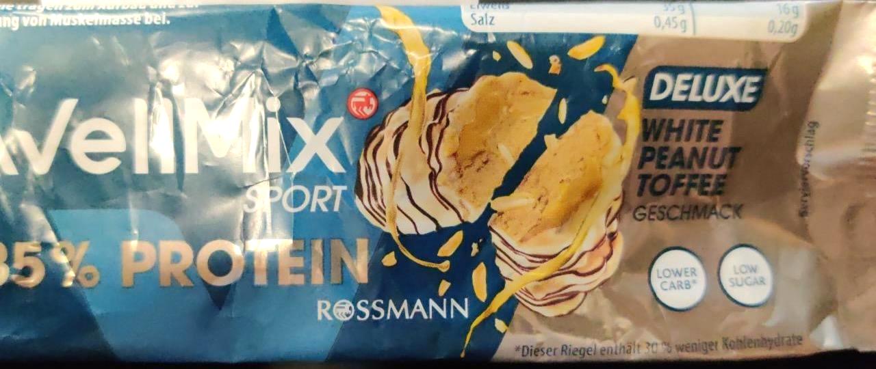 Képek - WellMix sport White peanut toffee Rossmann