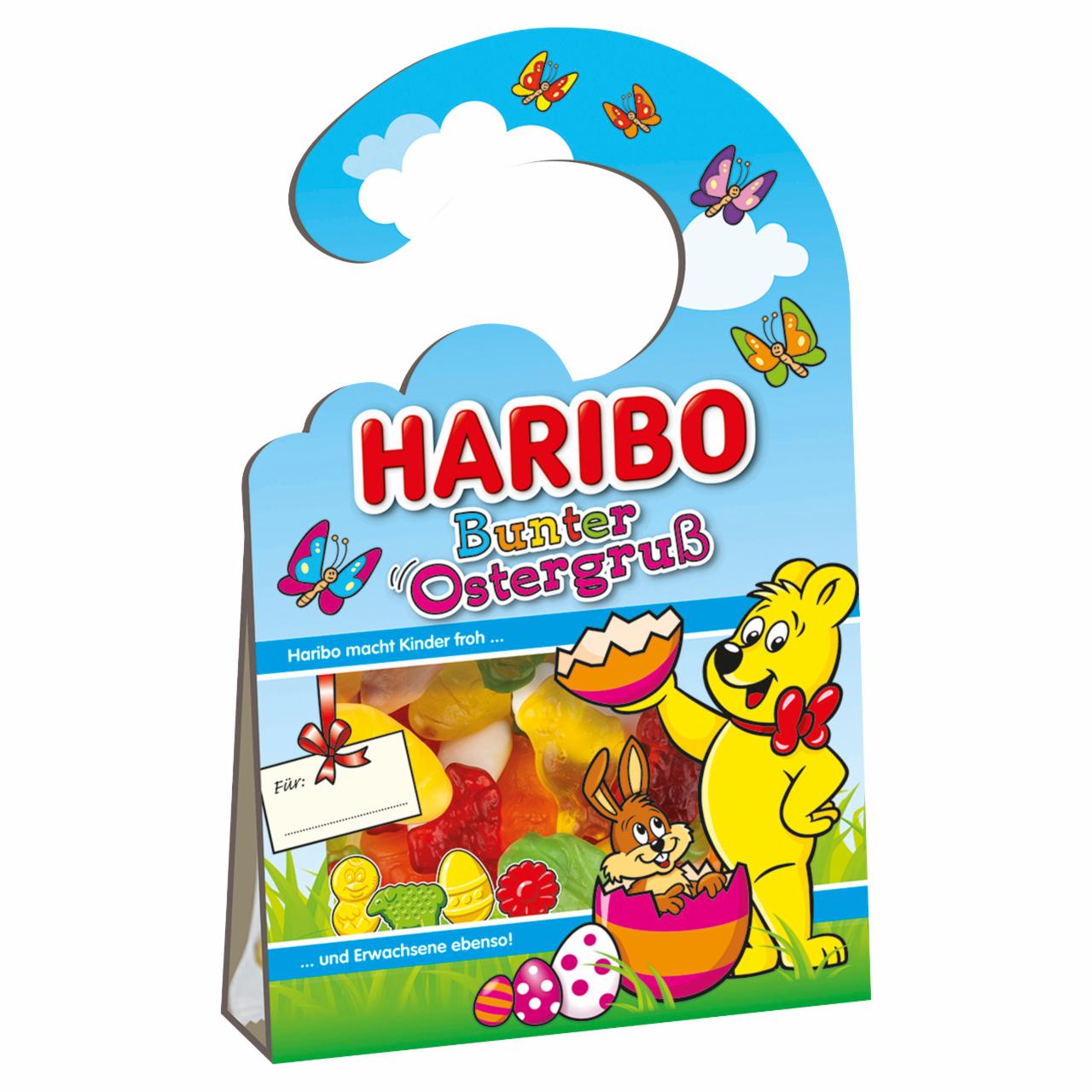 Képek - Haribo Bunter Ostergruß gyümölcsízű gumicukorka 100 g