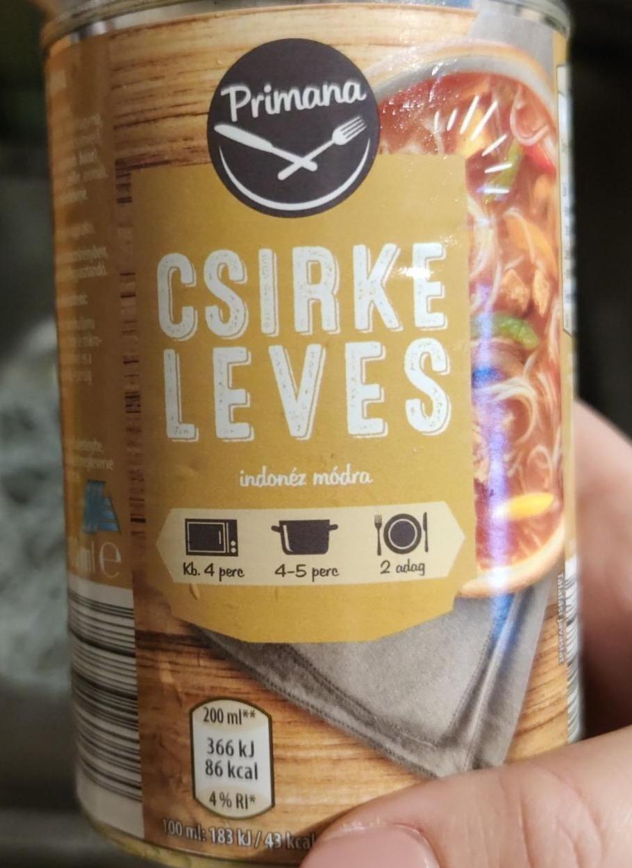 Képek - Csirke leves Primana