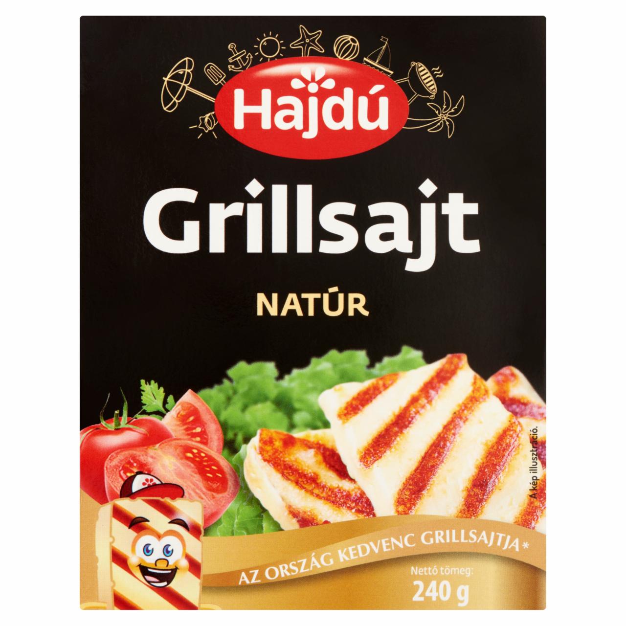 Képek - Hajdú natúr grillsajt 240 g