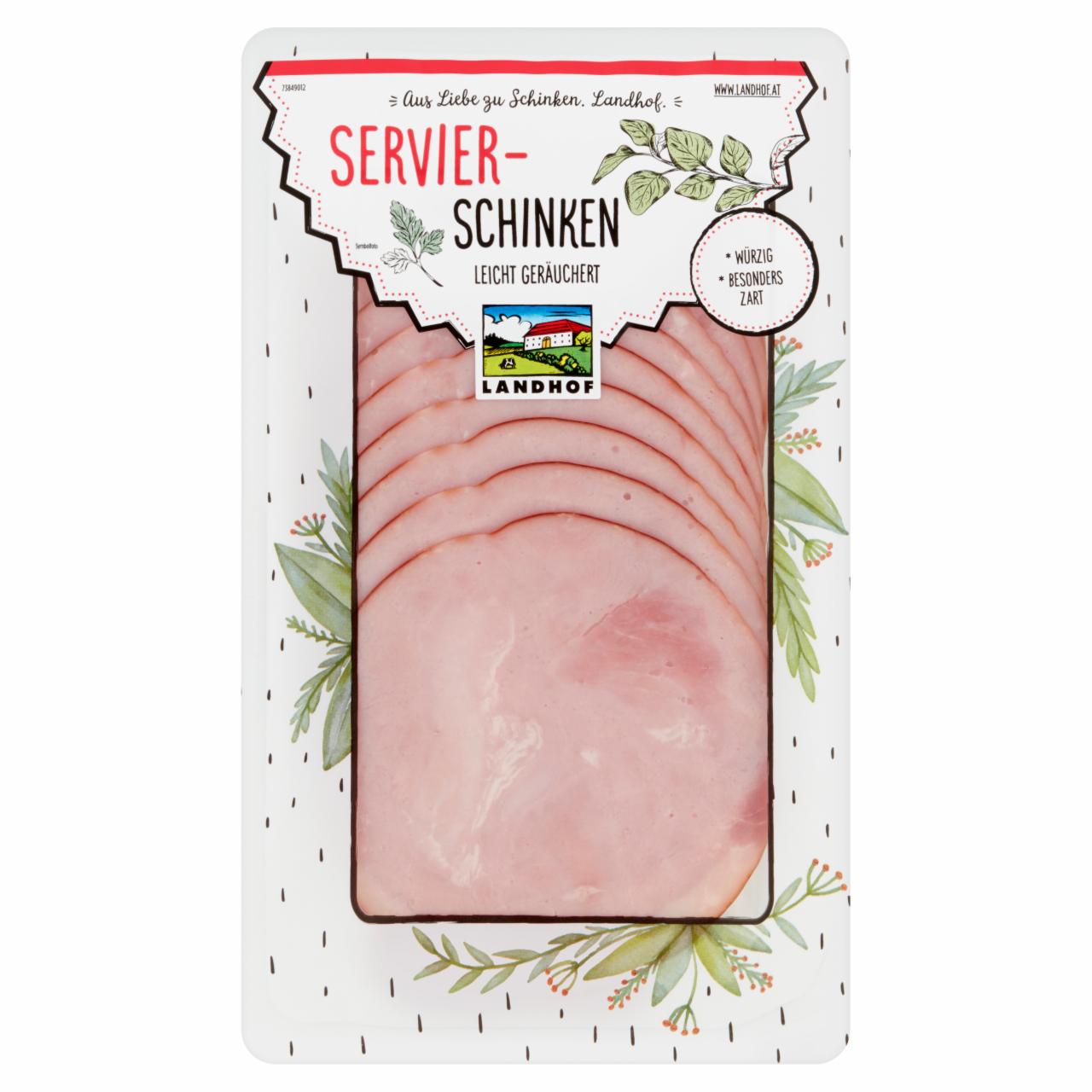 Képek - Landhof szeletelt tálaló sertés sonka 100 g