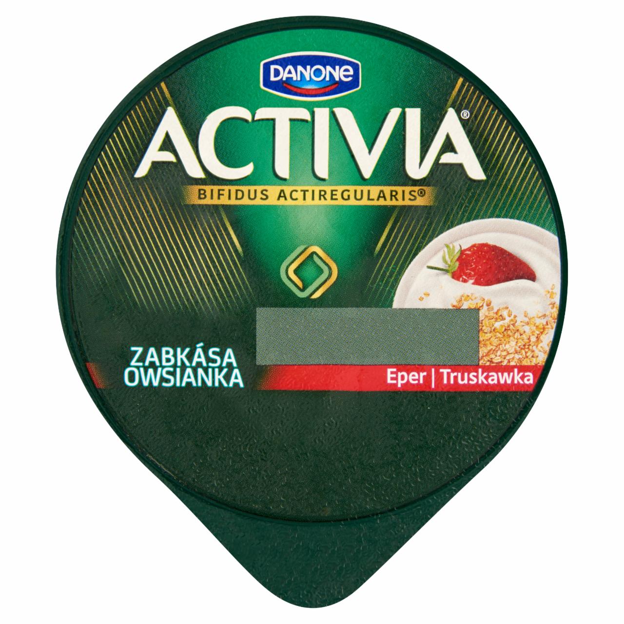Képek - Danone Activia élőflórás zsírszegény joghurt zabkásával és eperrel 180 g