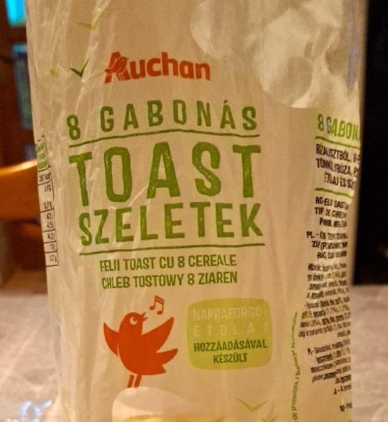 Képek - 8 gabonás toast szeletek Auchan