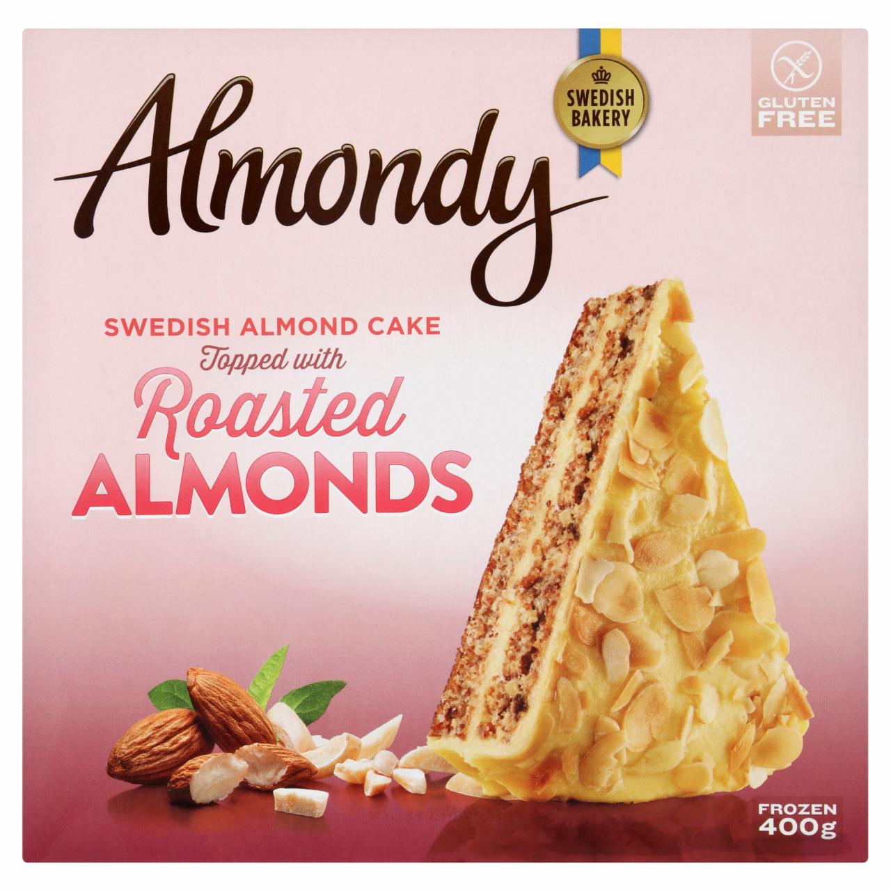 Képek - Almondy gluténmentes, gyorsfagyasztott mandulatorta 400 g