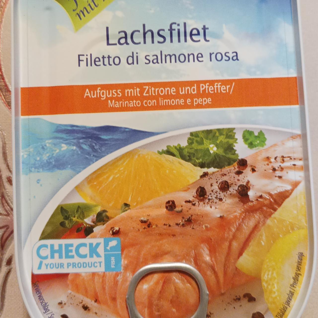 Képek - Vadlazacfilé Citromos-borsos Almare Seafood