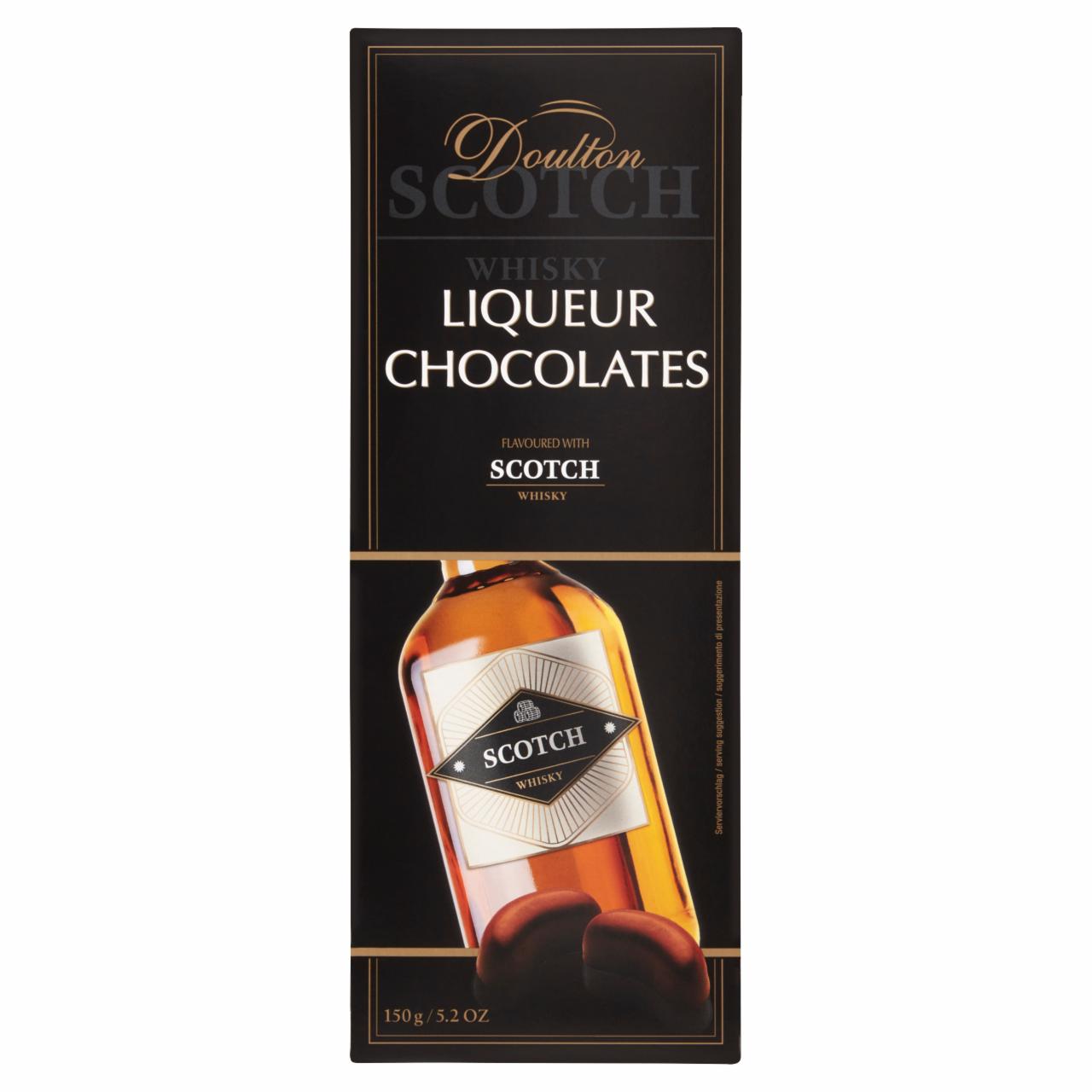 Képek - Doulton Scotch Whiskyvel töltött csokoládé praliné 150 g