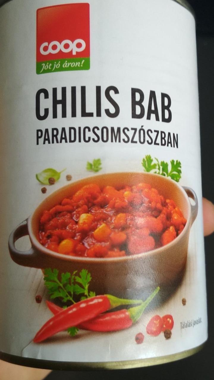 Képek - Chilis bab paradicsom szószban Coop