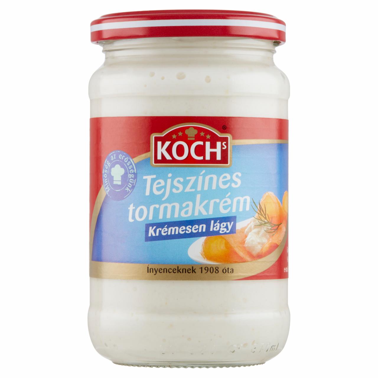 Képek - Koch's tejszínes tormakrém 340 g