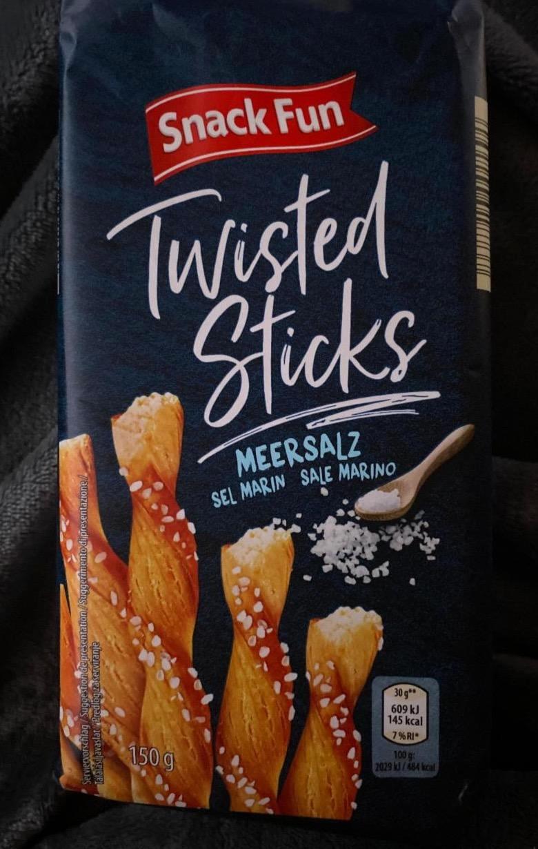 Képek - Twisted Sticks sós rúd Snack Fun