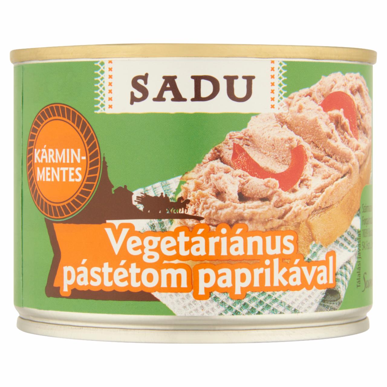 Képek - Sadu vegetáriánus pástétom paprikával 200 g