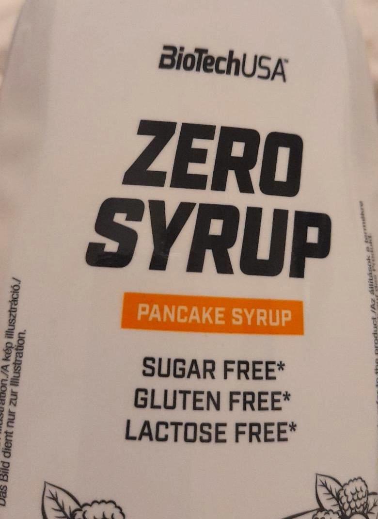 Képek - BioTechUSA Zero Syrup juharszirup ízű szirup édesítőszerekkel 320 ml