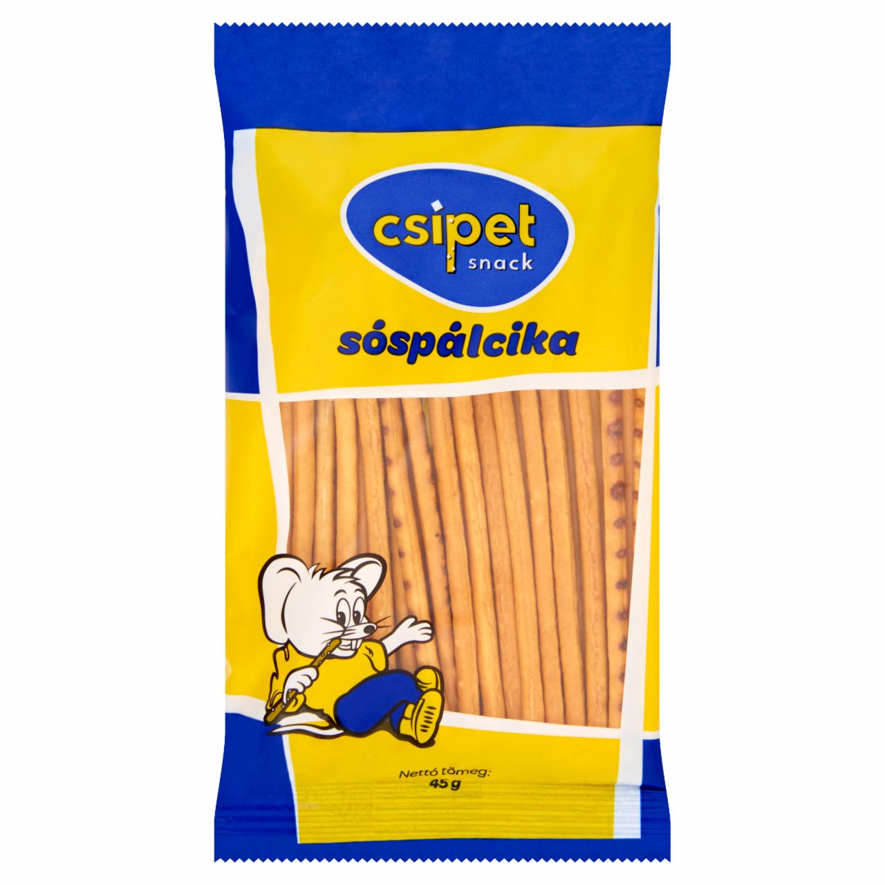 Képek - Csipet Snack sóspálcika 45 g