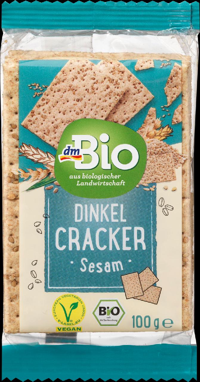 Képek - Dinkel cracker sesam dmBio