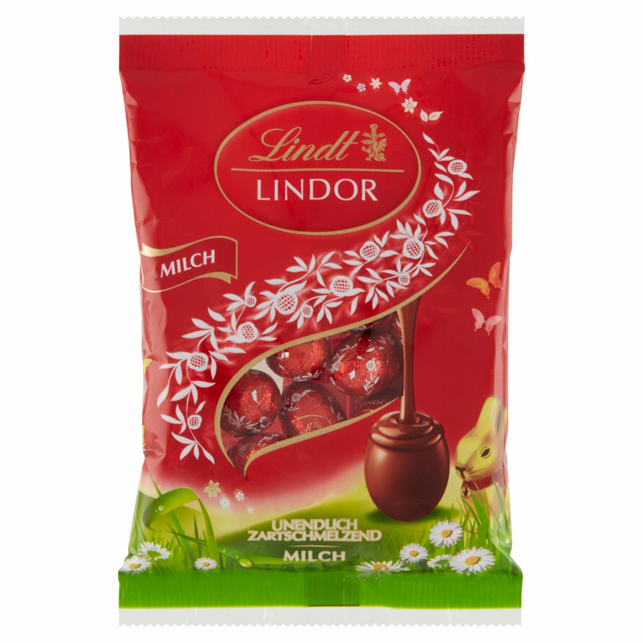 Képek - Lindt Lindor tejcsokoládé lágyan olvadó töltelékkel 100 g