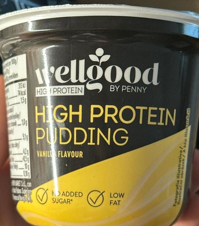 Képek - High protein pudding Vanilla flavour Wellgood