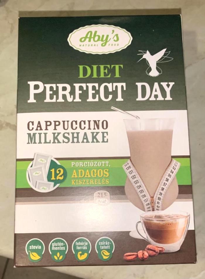 Képek - Étrend-kiegészítő Perfect day Cappuccino milkshake Aby's natural food