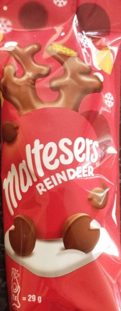 Képek - Maltesers Reindeer tejcsokoládé malátatöltelékkel és ropogós, könnyed darabkákkal 29 g