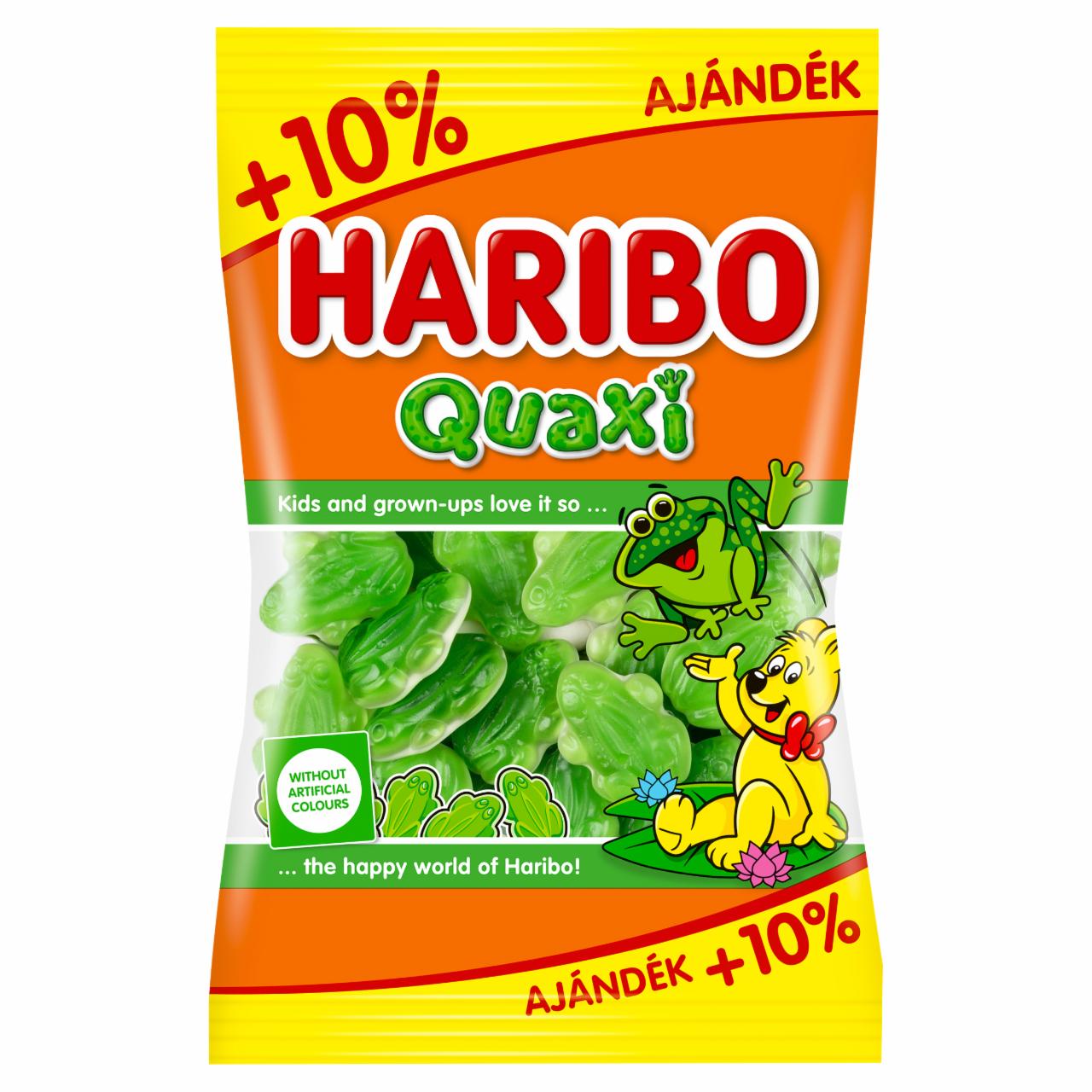 Képek - Haribo Quaxi gyümölcsízű gumicukorka 110 g