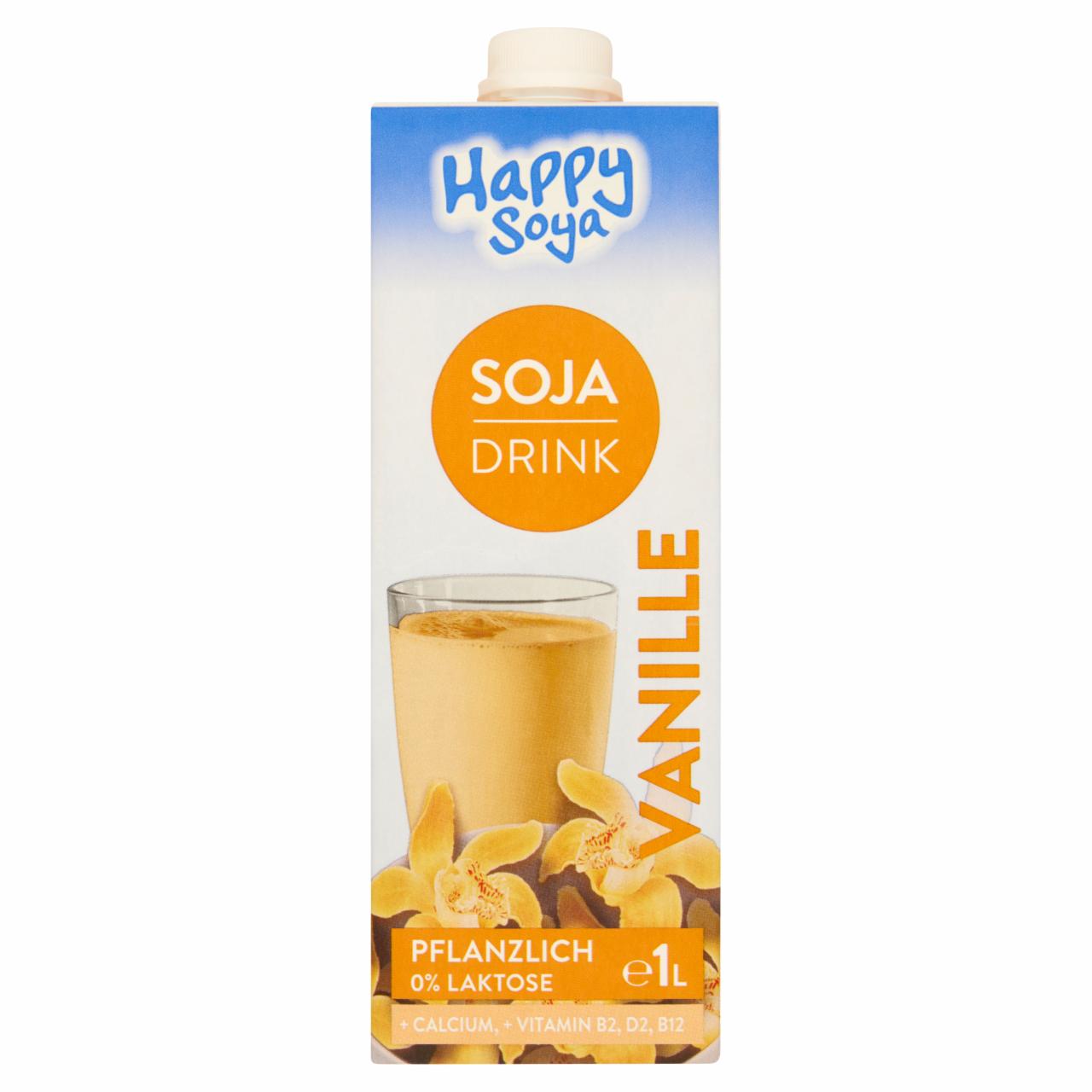 Képek - Happy Soya UHT vanília ízű szójaital kalciummal és vitaminokkal 1 l