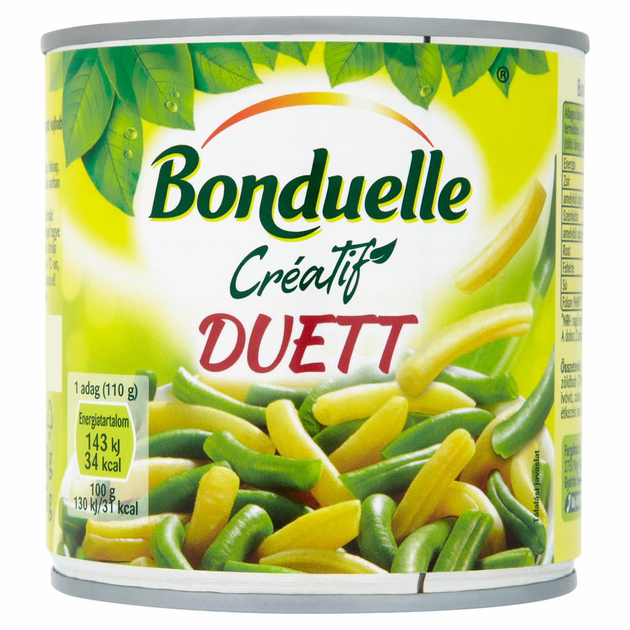 Képek - Bonduelle Créatif Duett zöldségkeverék 400 g