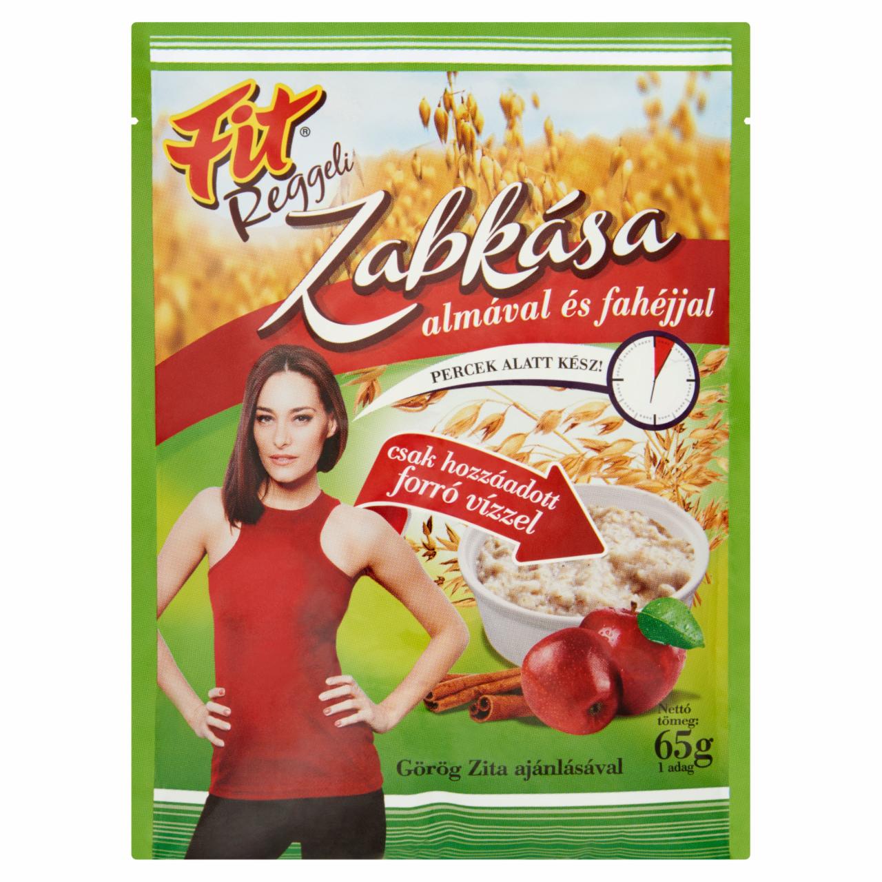 Képek - Fit zabkása almával és fahéjjal 65 g