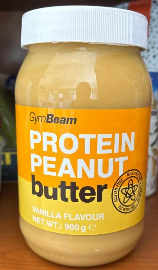 Képek - Protein peanut butter - vanilla flavour GymBeam