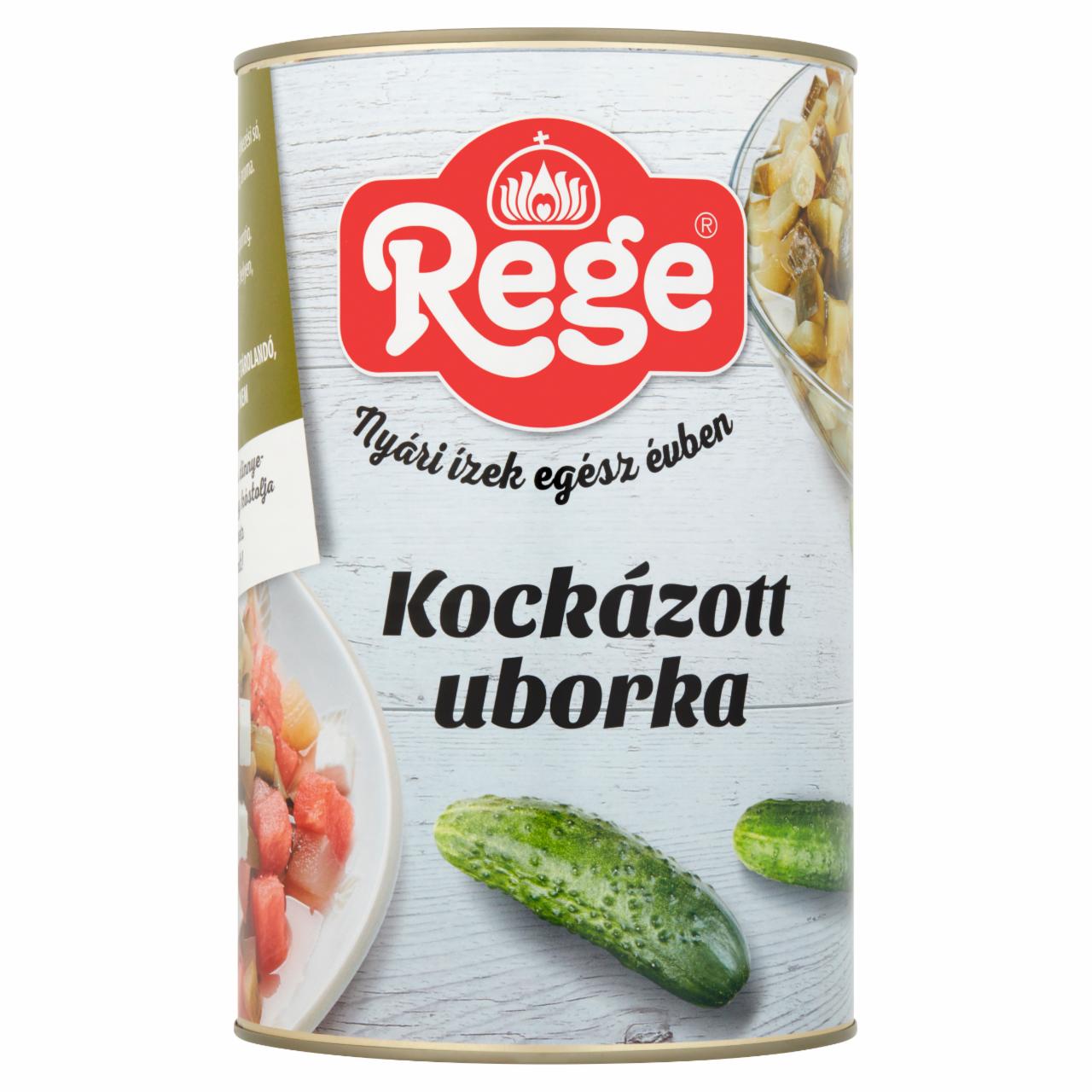 Képek - Rege kockázott uborka 4100 g