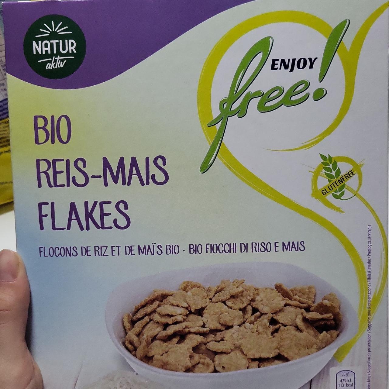 Képek - Bio gluténmentes rizs és kukoricapehely Natur aktiv