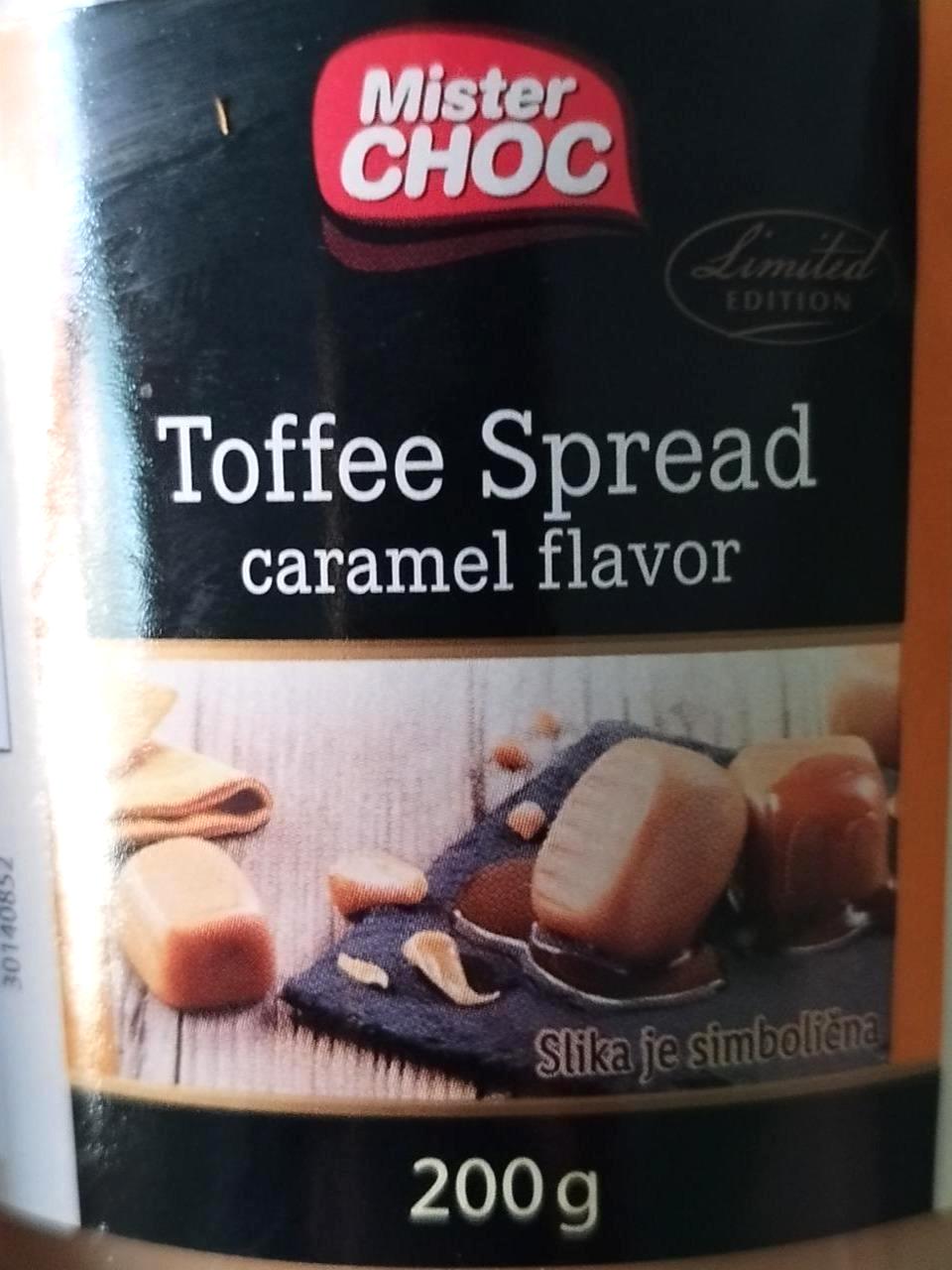 Képek - Toffee Spread caramel flavor Mister Choc