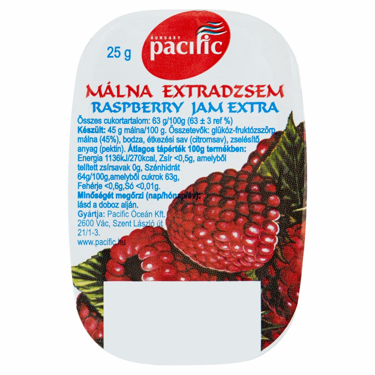 Képek - Pacific málna extradzsem 25 g