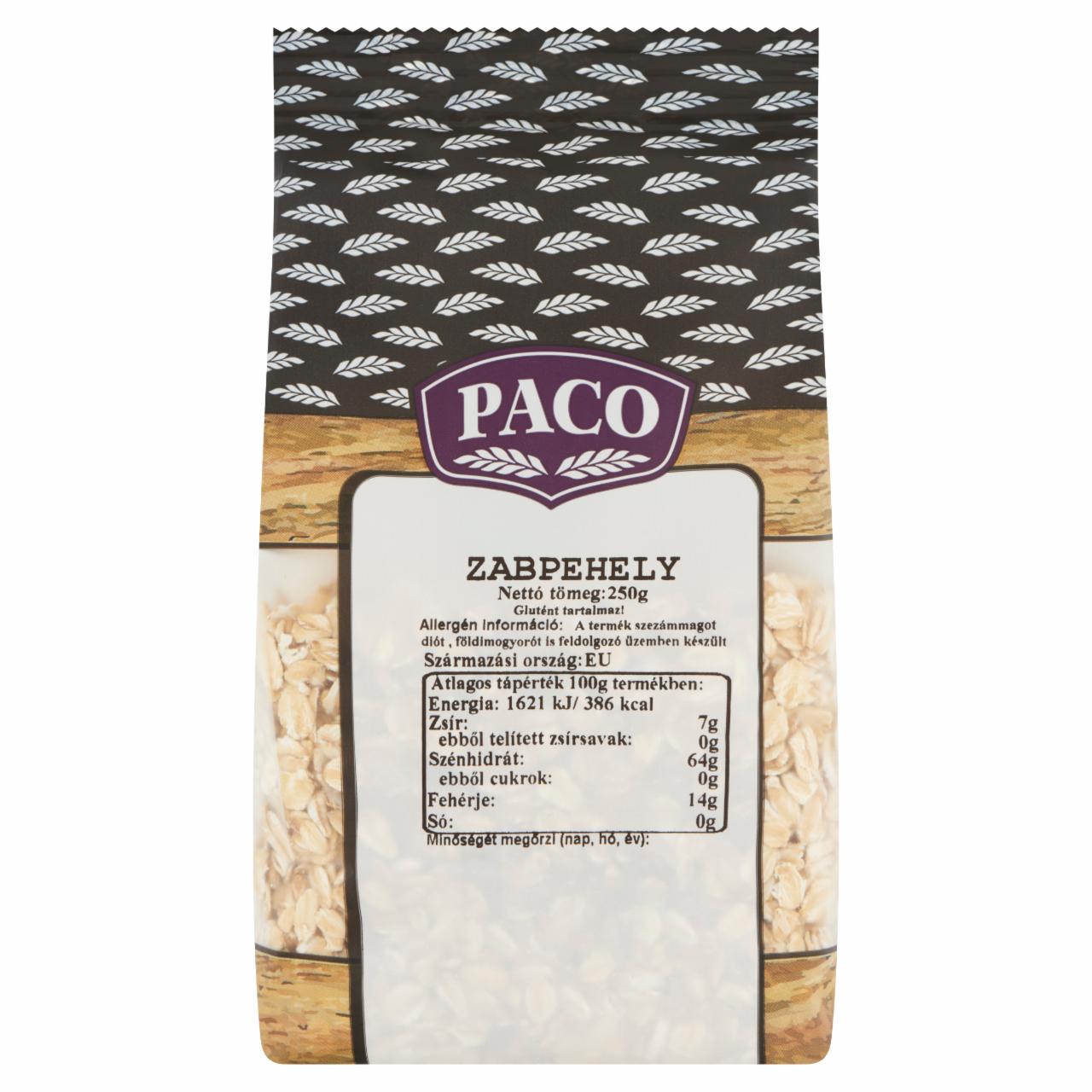 Képek - Paco zabpehely 250 g