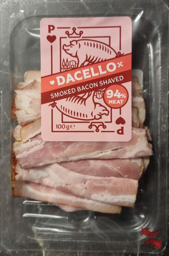 Képek - Smoked Bacon shaved 94% meat Dacello