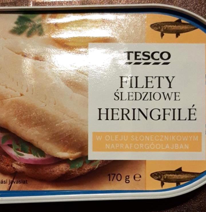 Képek - Heringfilé napraforgóolajban Tesco