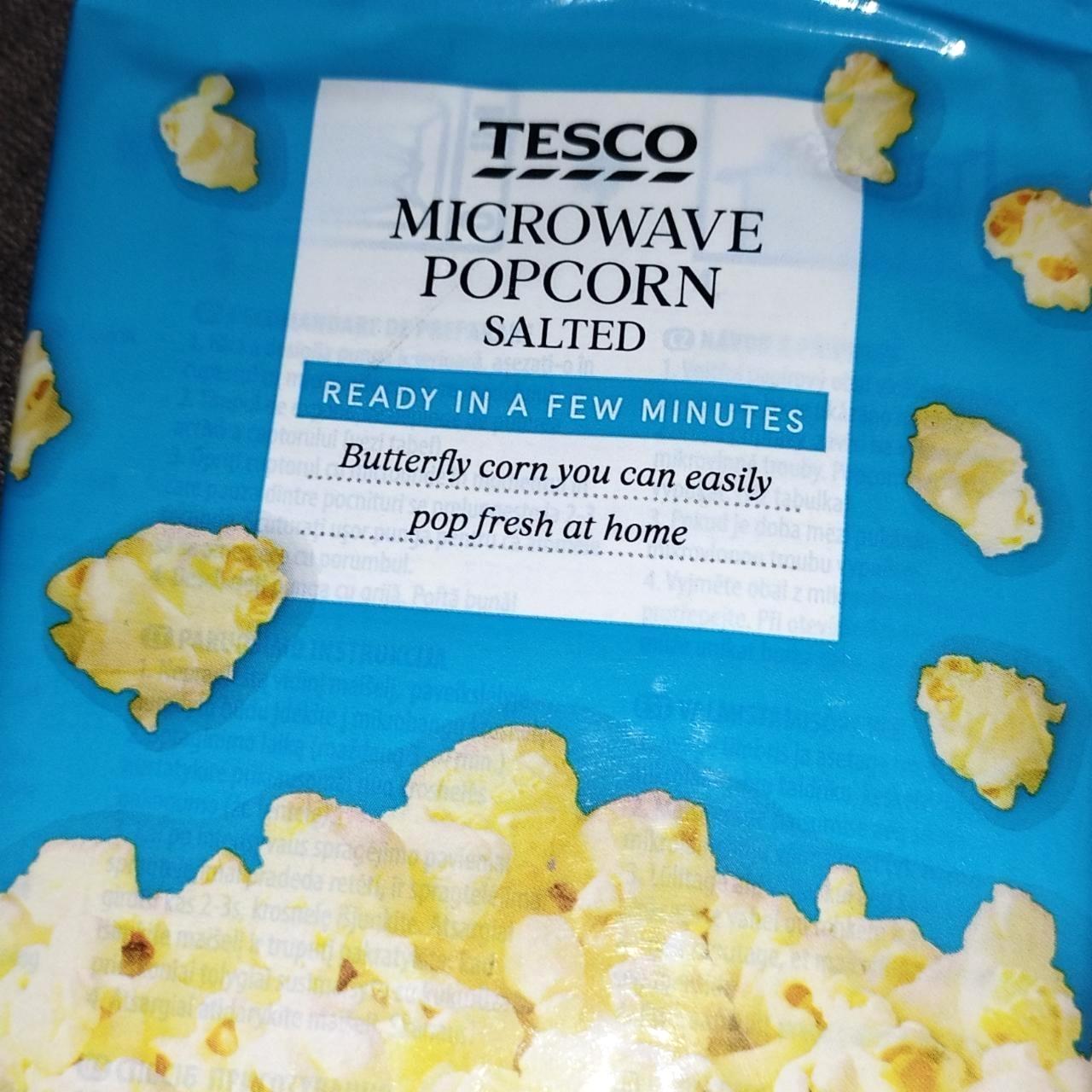 Képek - Microwave popcorn salted Tesco