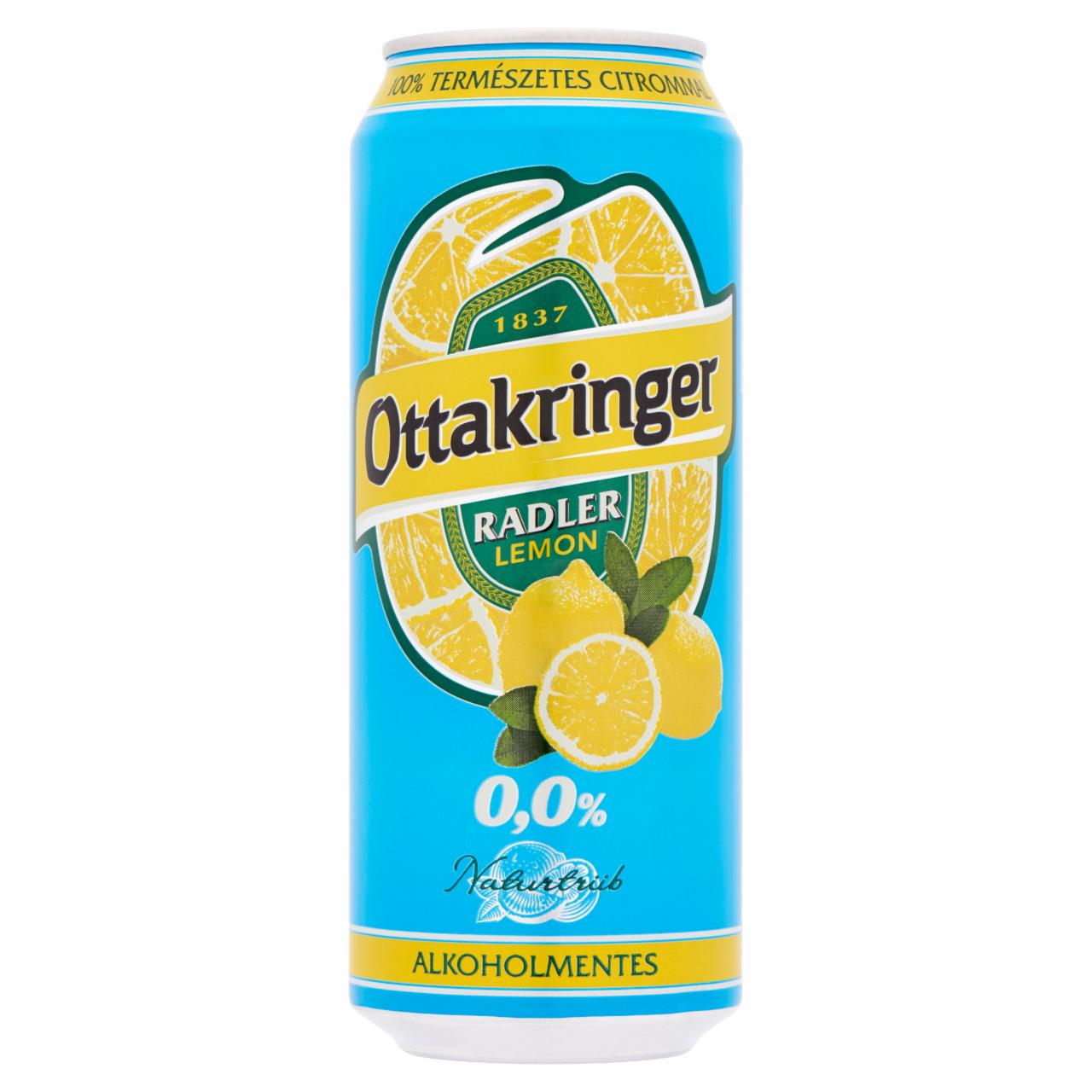 Képek - Ottakringer Radler 0,0% Lemon 0,5 l