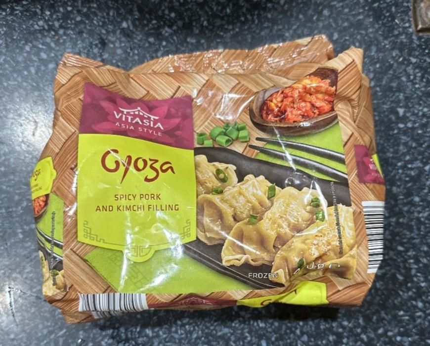 Képek - Gyoza spicy pork and kimchi filling Vitasia Asia style