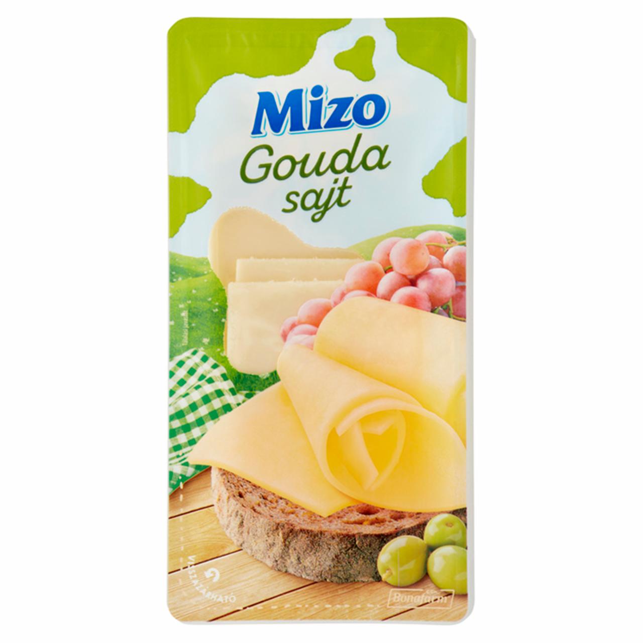 Képek - Mizo szeletelt gouda sajt 100 g