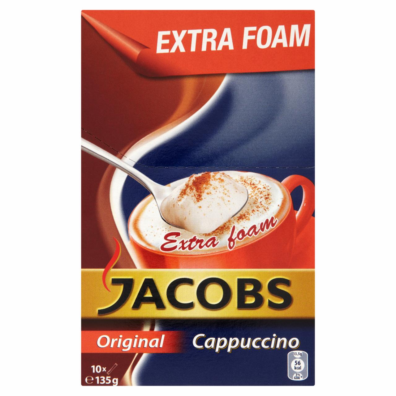 Képek - Jacobs Cappuccino instant kávéitalpor 10 x 13,5 g