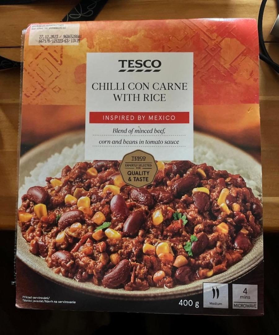 Képek - Chilli con carne with rice Tesco