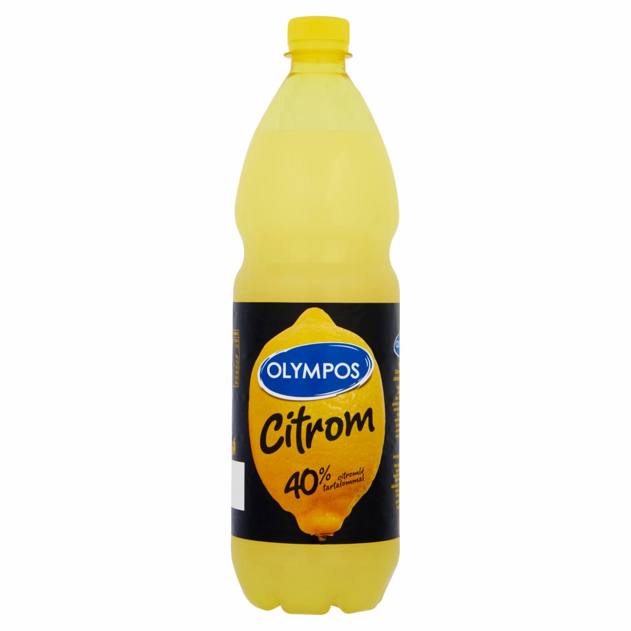 Képek - Olympos citrom ízesítő 40% citromlé tartalommal 1 l