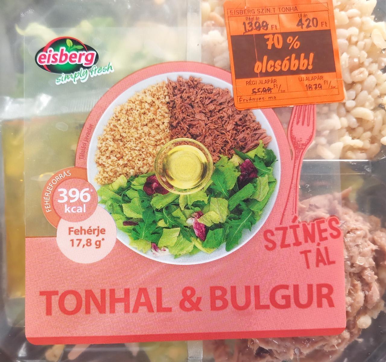Képek - Eisberg tonhal & bulgur színes tál 250 g