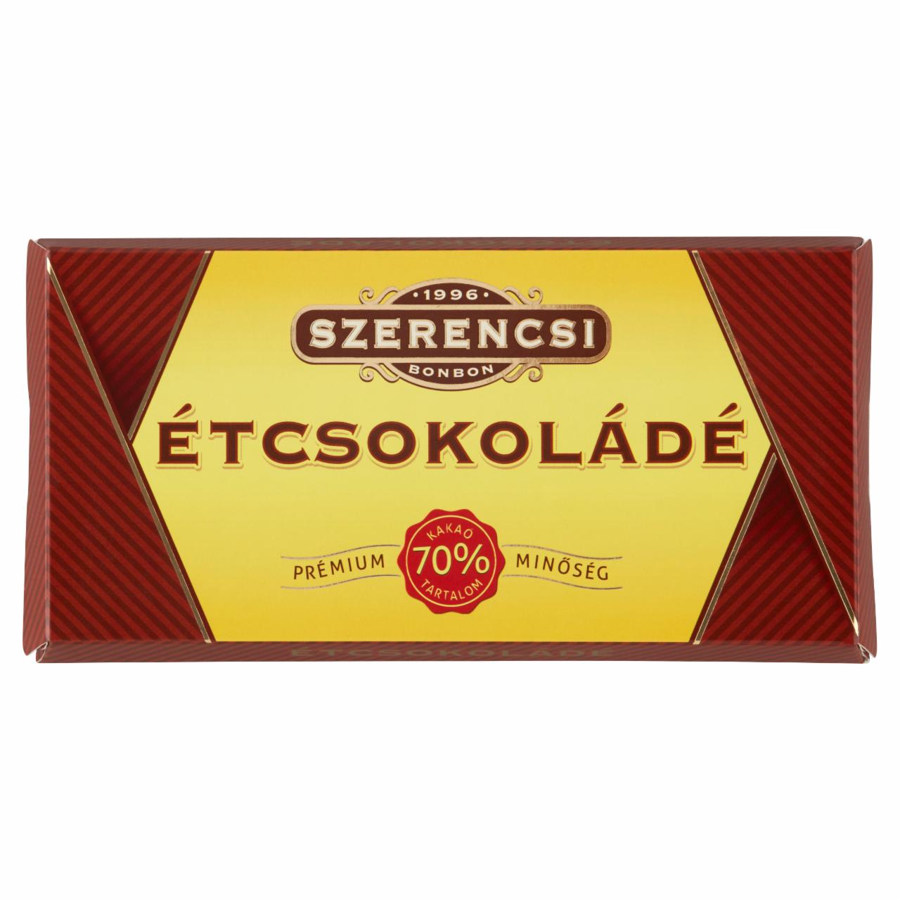 Képek - Szerencsi étcsokoládé 200 g